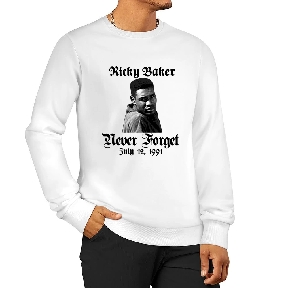Boyz N The Hood Never Forget Ricky Men Pullover Sweatshirt
