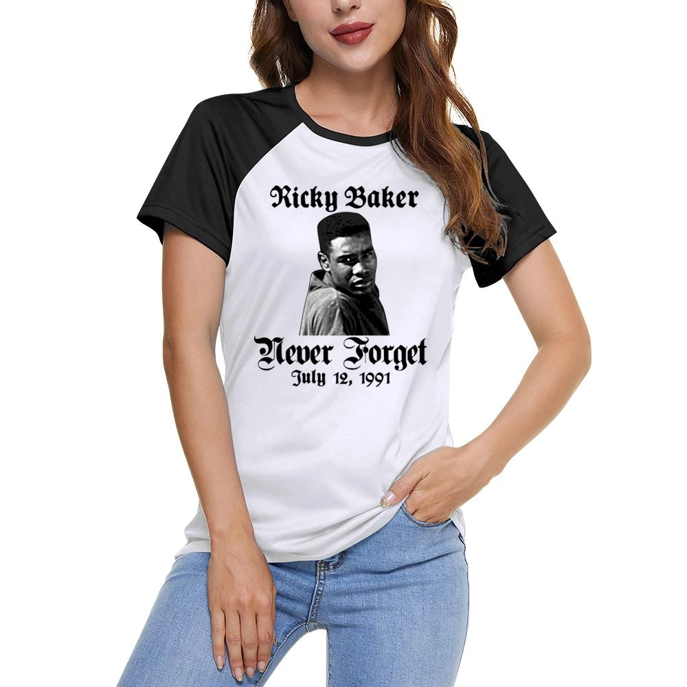 Boyz N The Hood Never Forget Ricky Women Ladies Short Sleeve T-Shirt