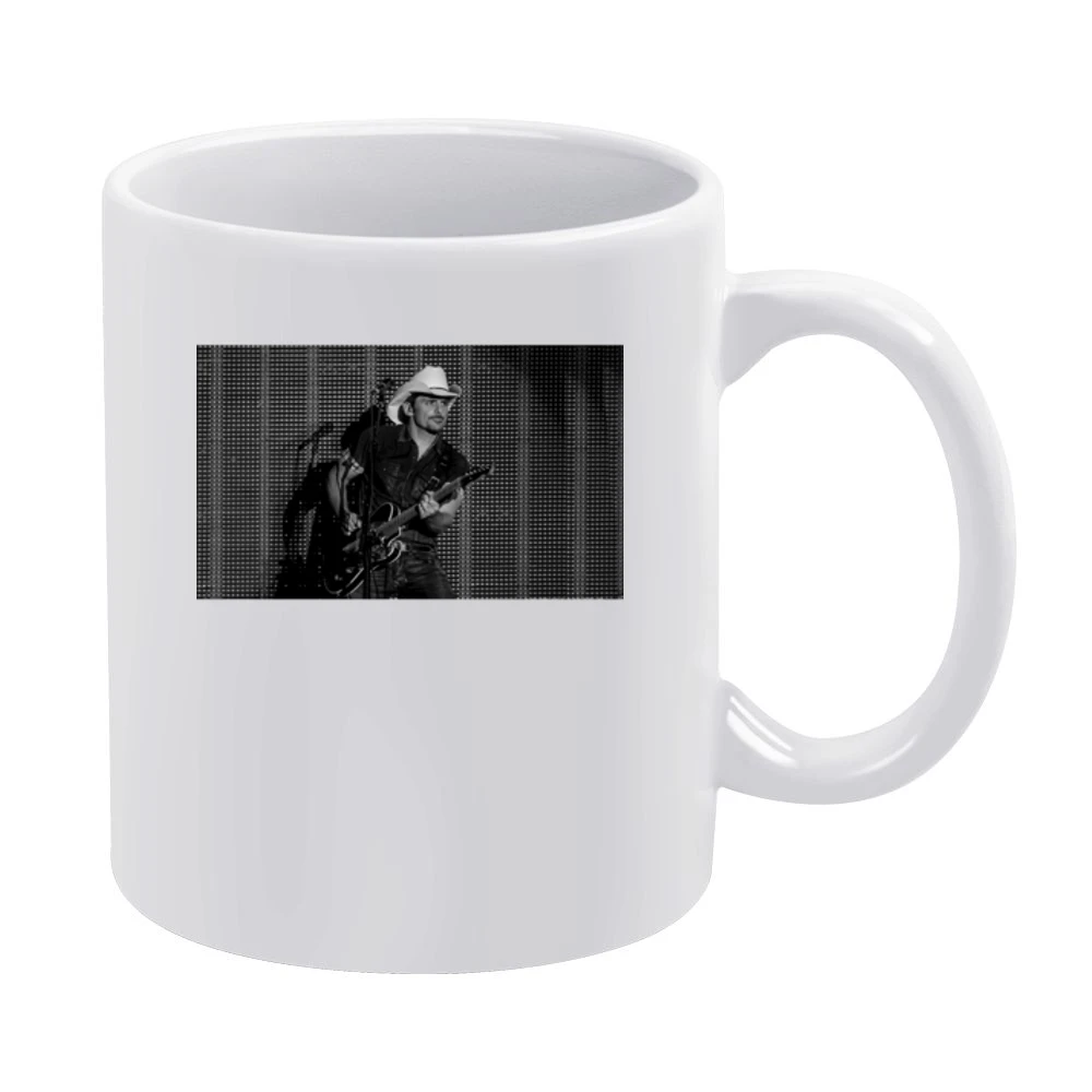 Brad Paisley Tshirt (All Colors Available) White Mug
