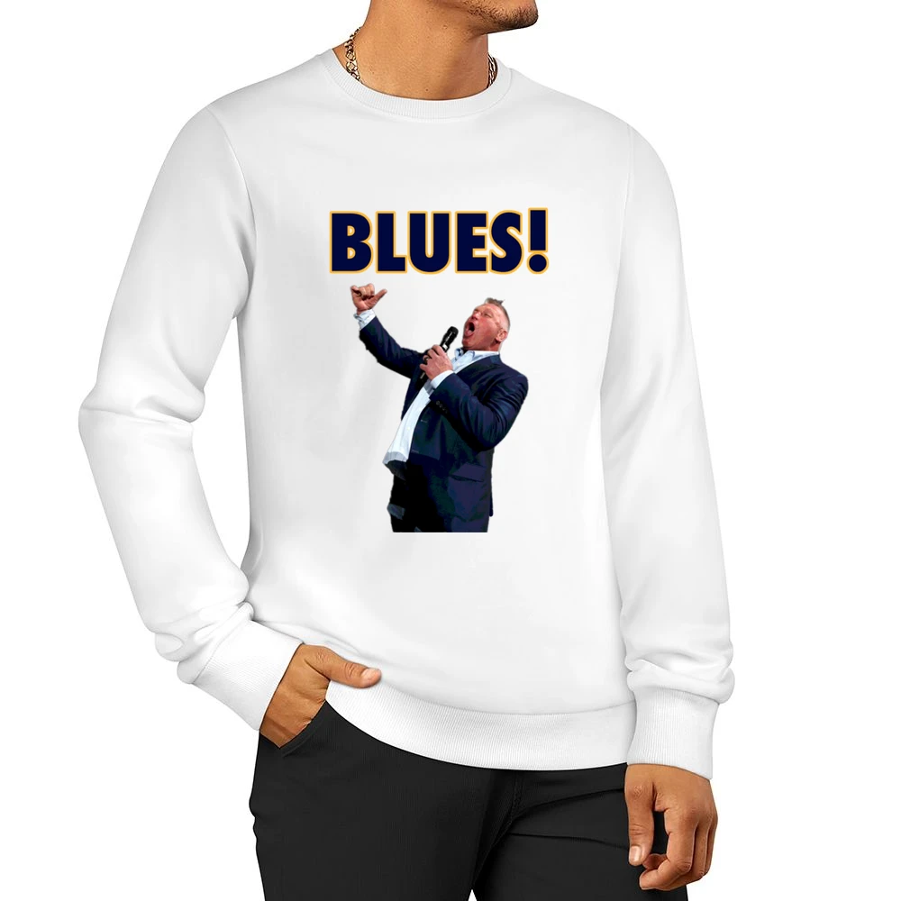 Brett Hull Blues Hockey Champions 2019 Sports Fan Men Pullover Sweatshirt