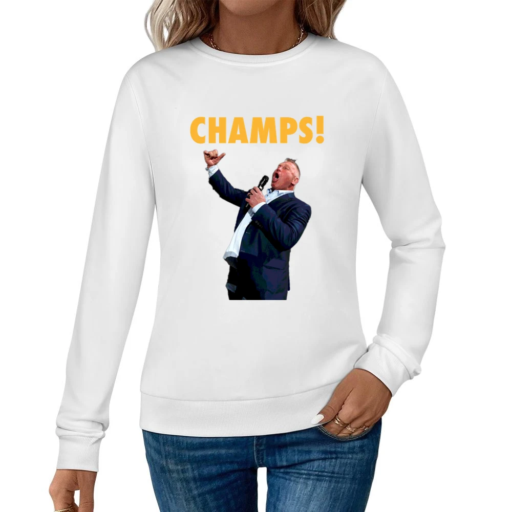 Brett Hull St Louis Hockey Champions 2019 Sports Fan Women Pullover Sweatshirt
