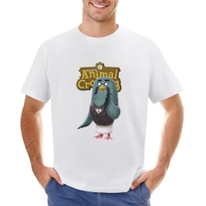Brewster From Animal Crossing Nintendo Video Game Fan Asian Size Men T-Shirt