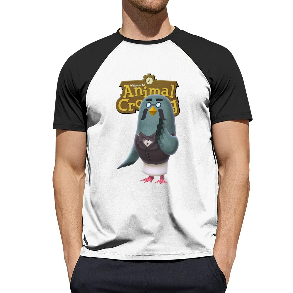 Brewster From Animal Crossing Nintendo Video Game Fan Men Short Sleeve T-Shirt