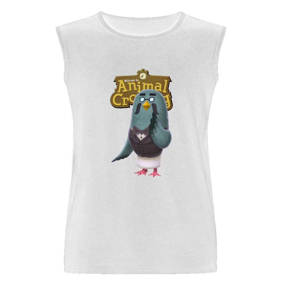Brewster From Animal Crossing Nintendo Video Game Fan Men Sleeveless T-Shirt