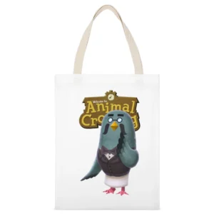 Brewster From Animal Crossing Nintendo Video Game Fan White Canvas Tote Shopping Bag