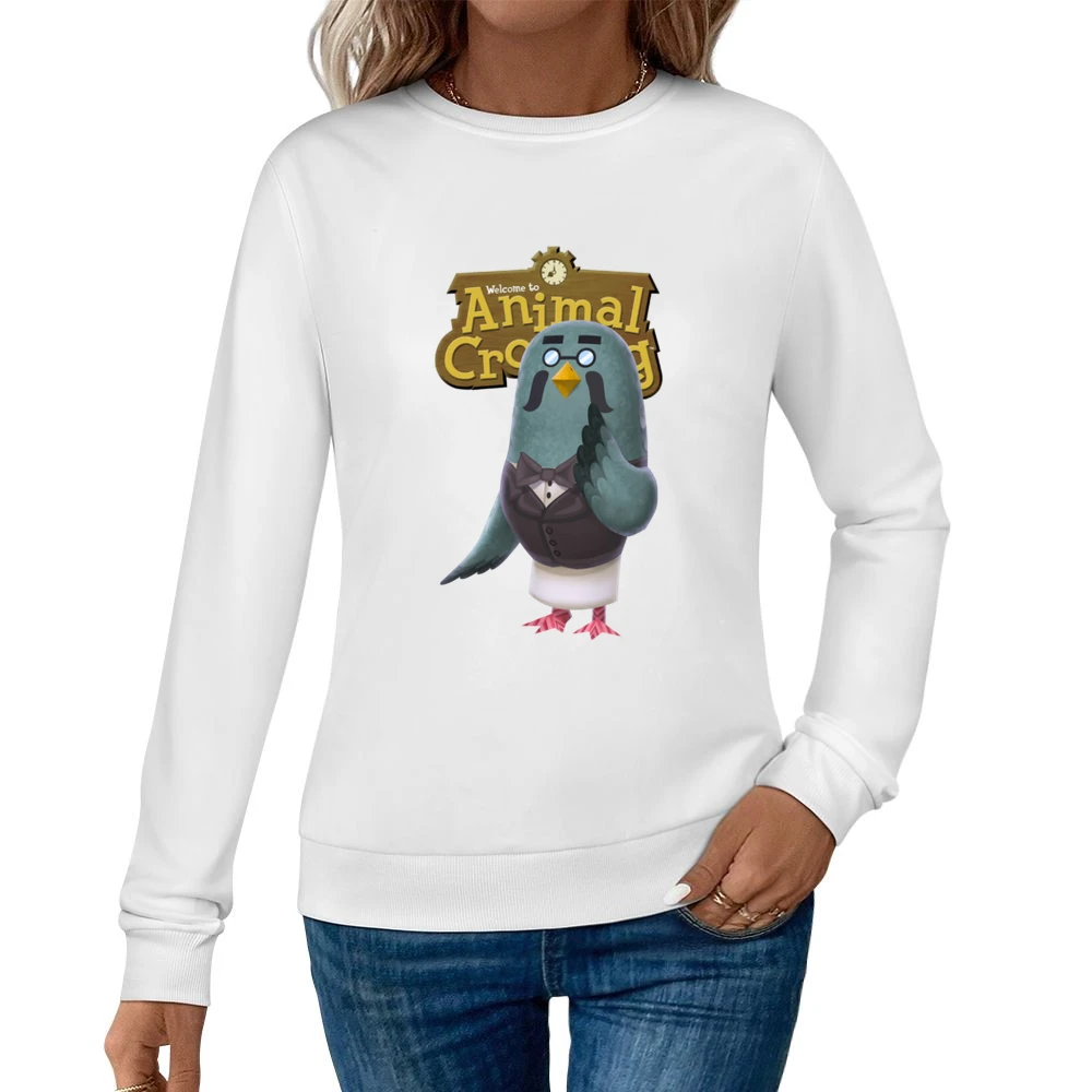 Brewster From Animal Crossing Nintendo Video Game Fan Women Pullover Sweatshirt