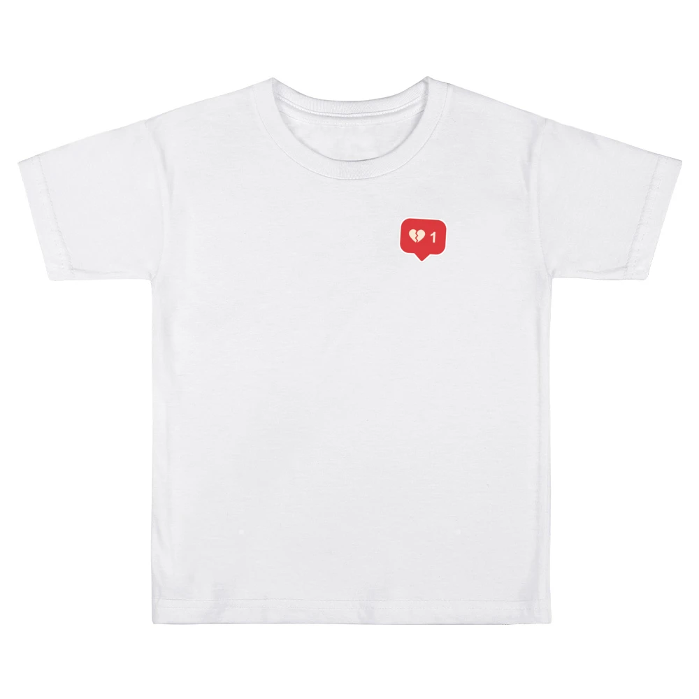 Broken Heart Bubble Instagram Story Sticker Ladies Kids Boys Girls T-Shirt