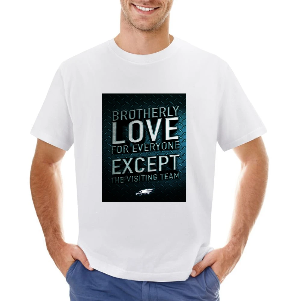 Brotherly Love Philadelphia Football Tshirt (all Colors And Styles Ava Asian Size Men T-Shirt