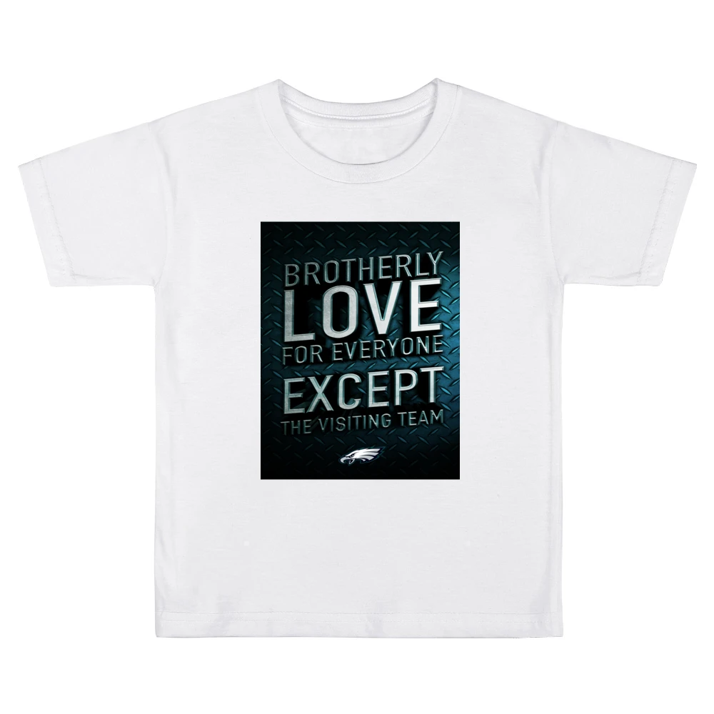 Brotherly Love Philadelphia Football Tshirt (all Colors And Styles Ava Kids Boys Girls T-Shirt
