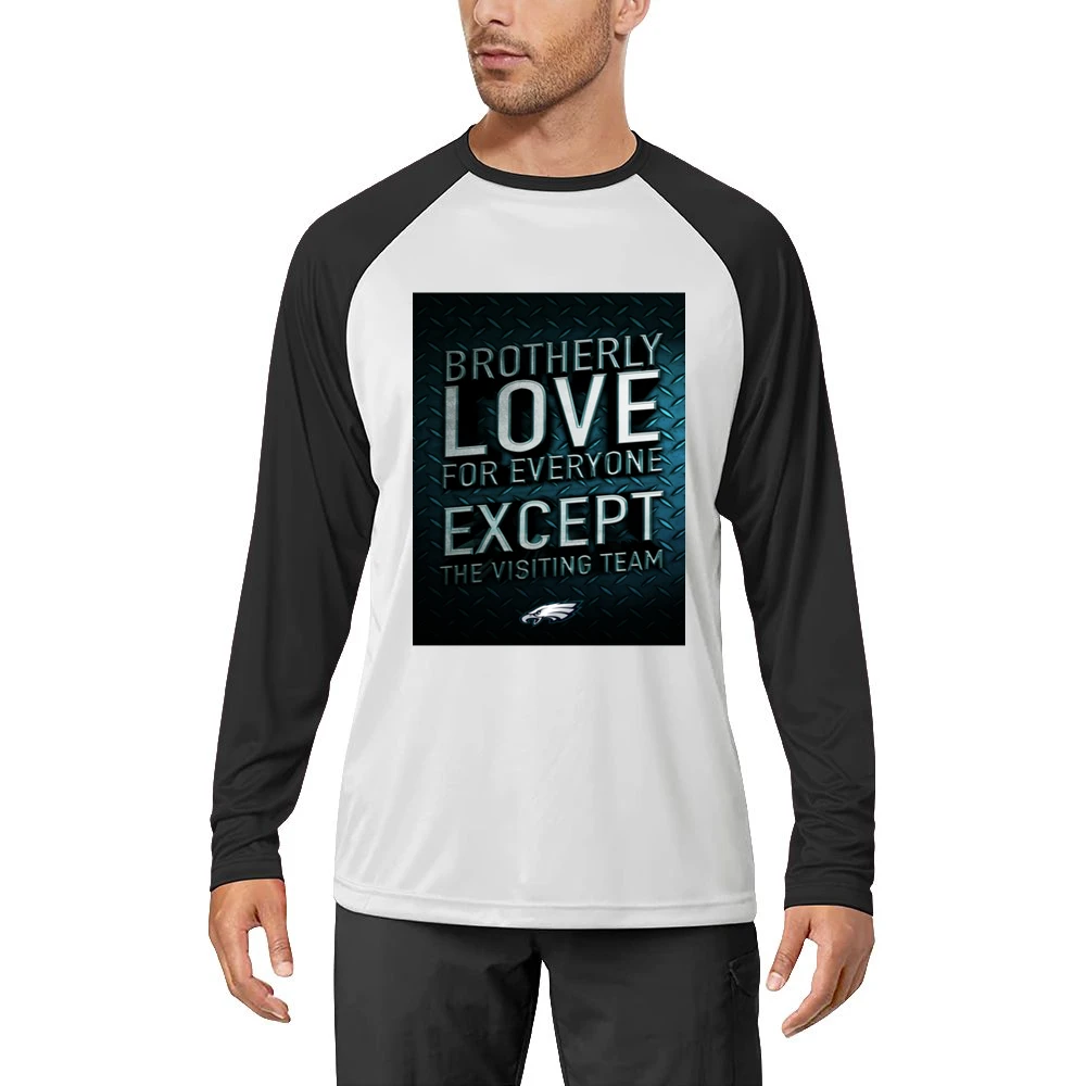 Brotherly Love Philadelphia Football Tshirt (all Colors And Styles Ava Men Long Sleeve T-Shirt