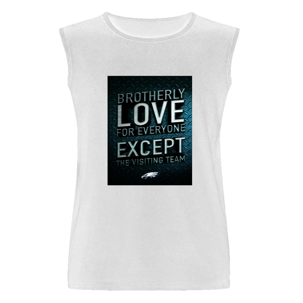 Brotherly Love Philadelphia Football Tshirt (all Colors And Styles Ava Men Sleeveless T-Shirt