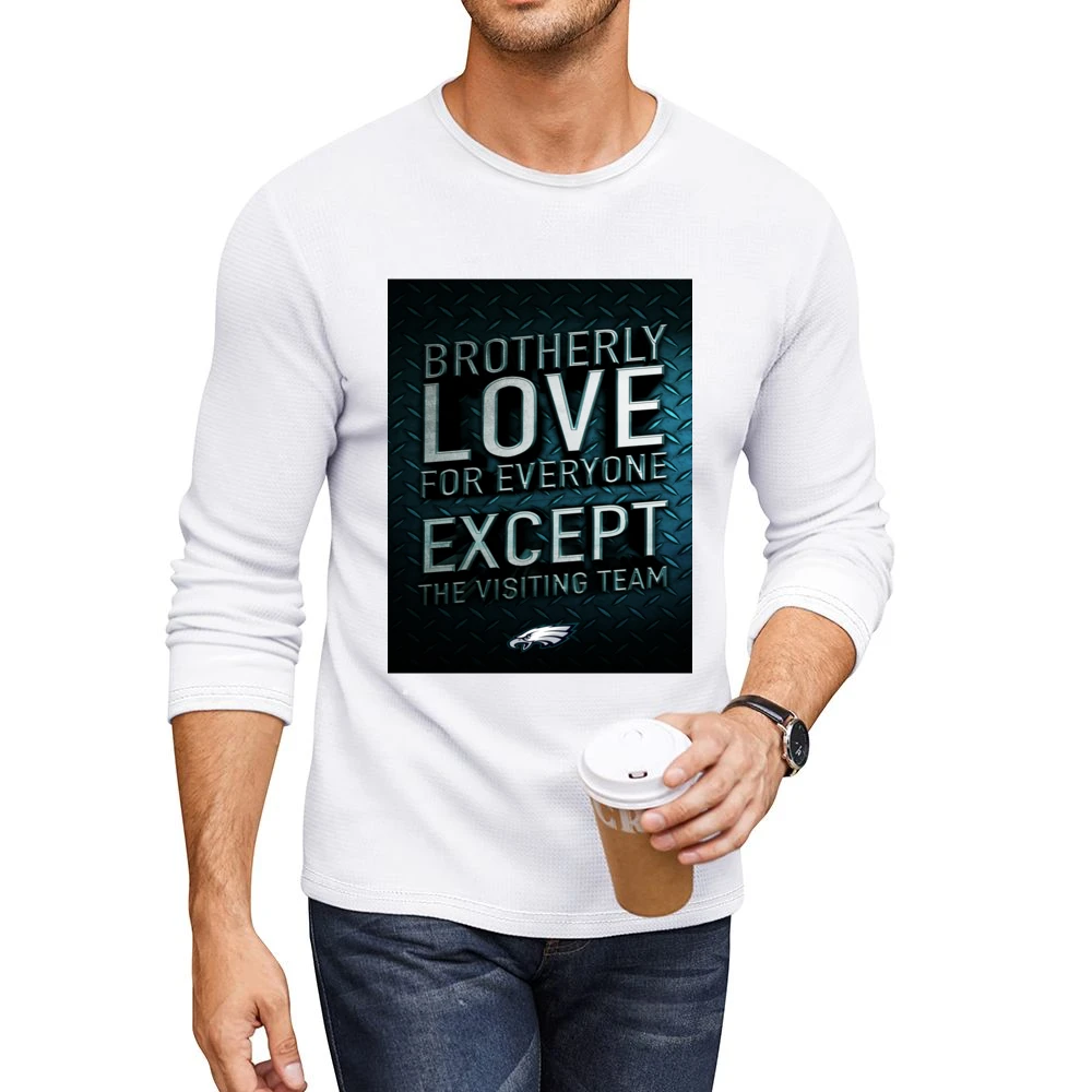 Brotherly Love Philadelphia Football (all Styles And Colors Available) Men CrewNeck Long Sleeve T-Shirt