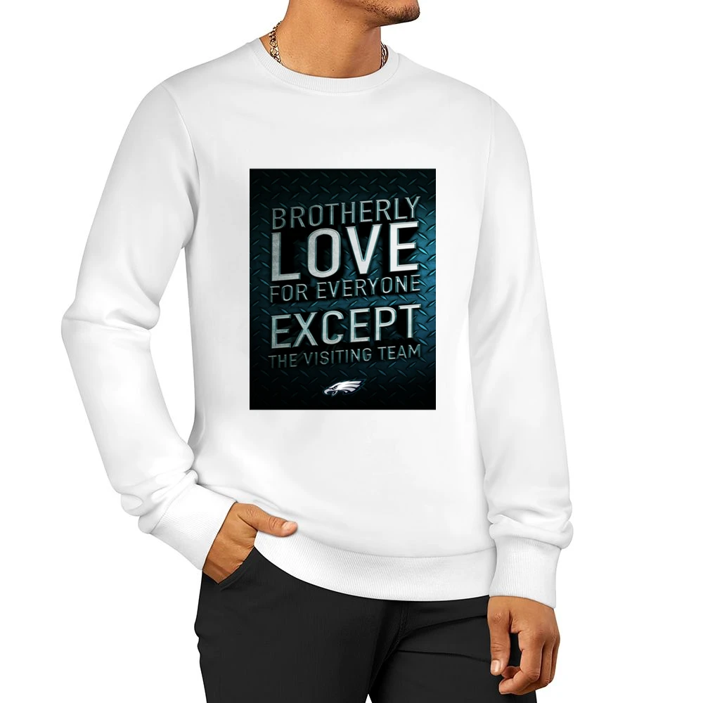 Brotherly Love Philadelphia Football (all Styles And Colors Available) Men Pullover Sweatshirt