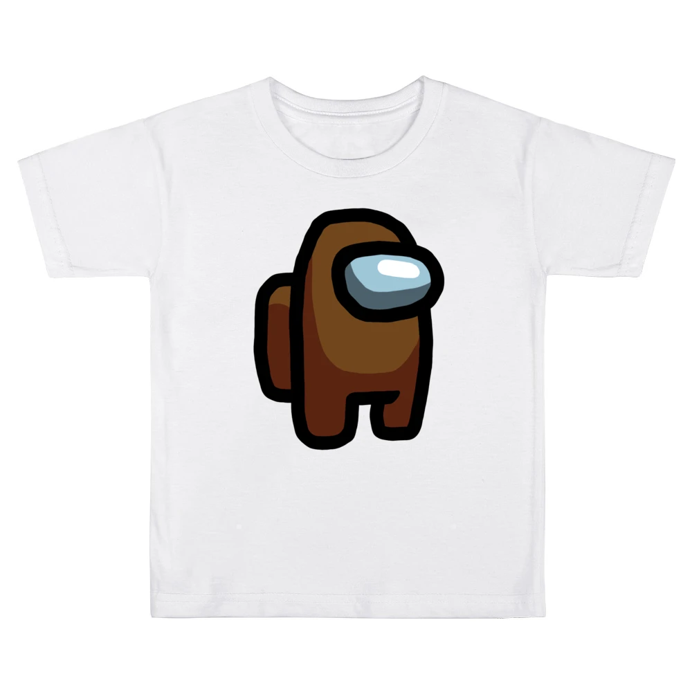 Brown Suspect Fun Video Game Fan Kids Boys Girls T-Shirt