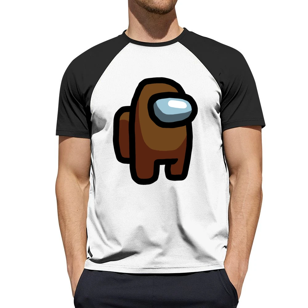 Brown Suspect Fun Video Game Fan Men Short Sleeve T-Shirt