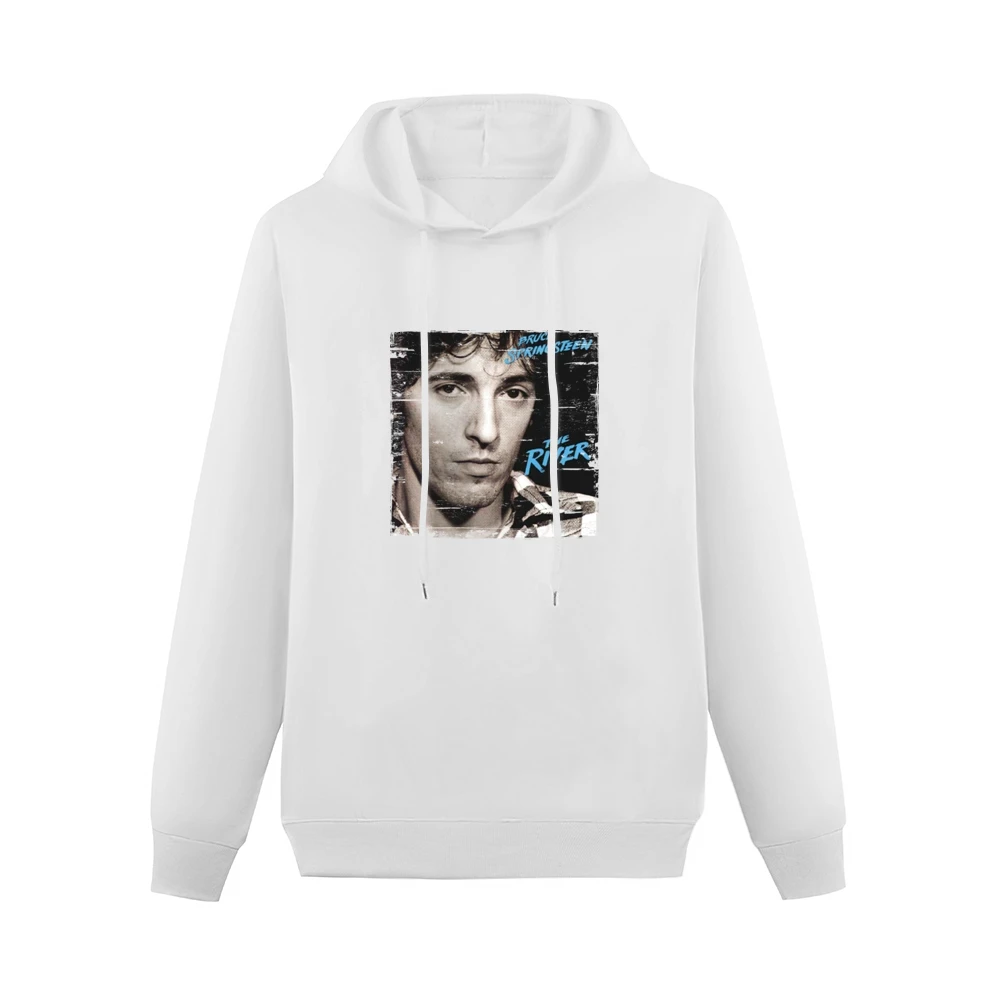 Bruce Springsteen The River Album Cover Distressed Image Men Hoodie Without Pocket