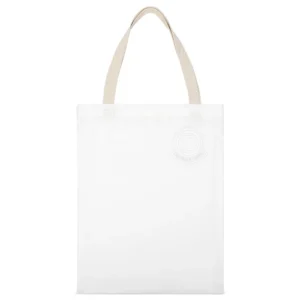 Bulma Capsule Corp Corporation Dragon ball Z pocket White Canvas Tote Shopping Bag