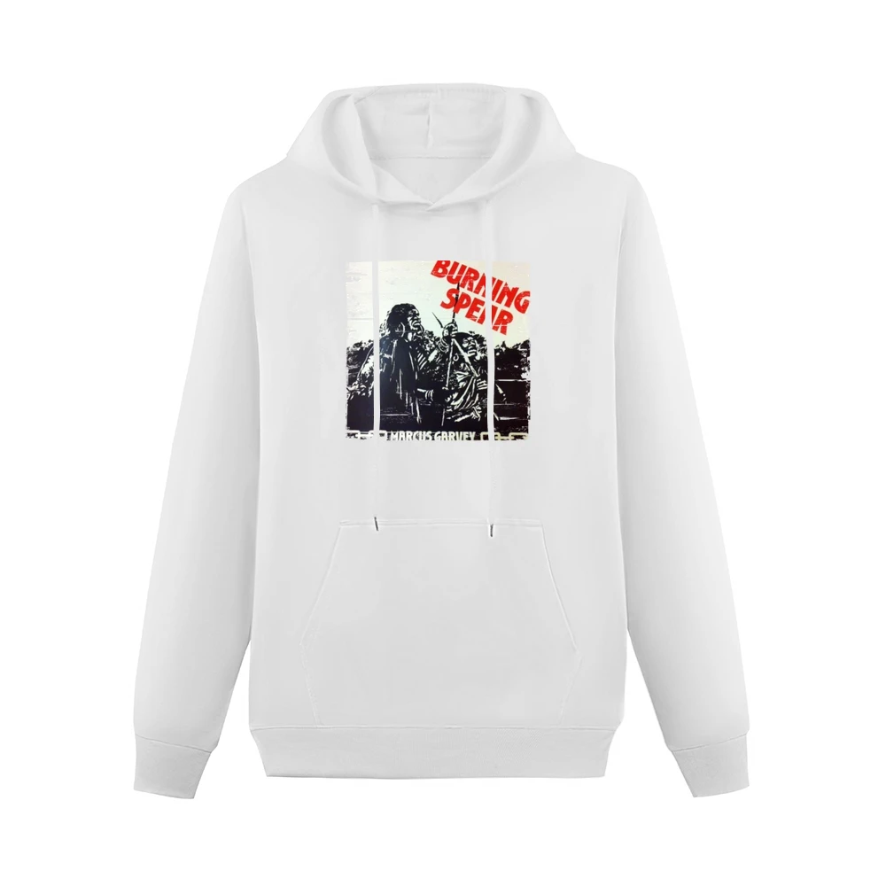 Burning Spear Marcus Garvey Album Cover Distressed Image Men Hoodie With Pocket