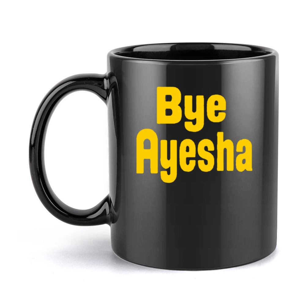 Bye Ayesha Curry Fun Cleveland Ohio Popular Basketball Graphic Fan Tee Black Mug