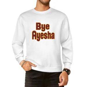 Bye Ayesha Curry Funny Cleveland Ohio Popular Basketball Graphic Fan T European Size Pullover Sweater