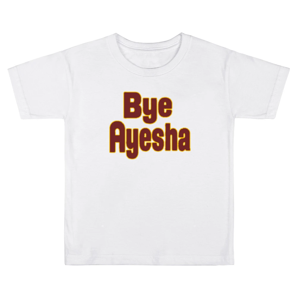 Bye Ayesha Curry Funny Cleveland Ohio Popular Basketball Graphic Fan T Kids Boys Girls T-Shirt
