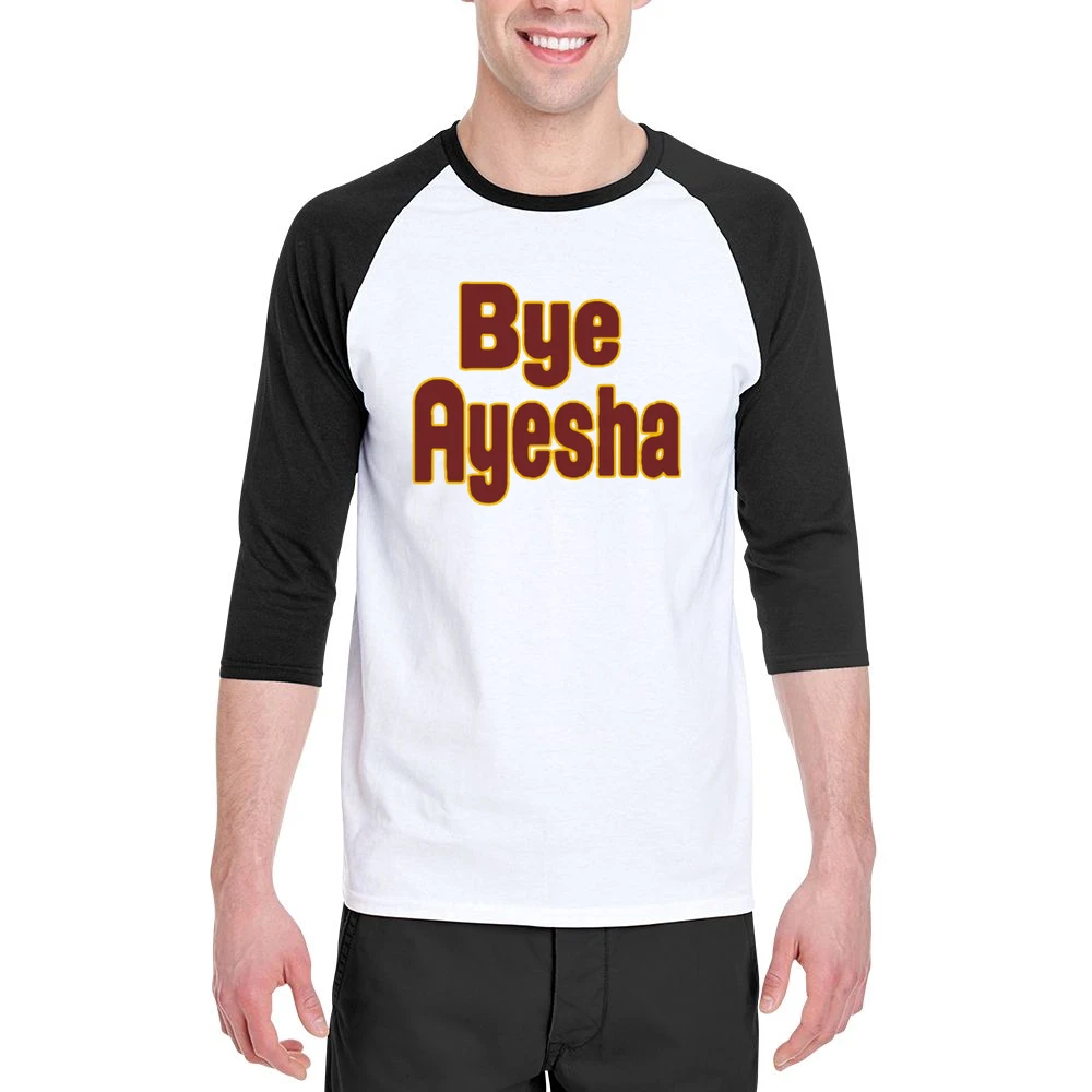 Bye Ayesha Curry Funny Cleveland Ohio Popular Basketball Graphic Fan T Men 3/4 Sleeve T-Shirt