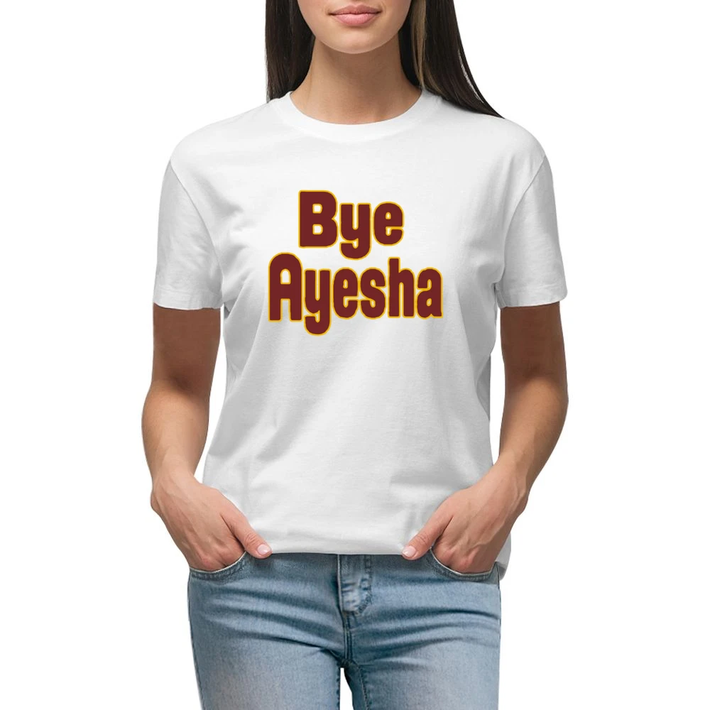 Bye Ayesha Curry Funny Cleveland Ohio Popular Basketball Graphic Fan T Premium Women Ladies T-shirt