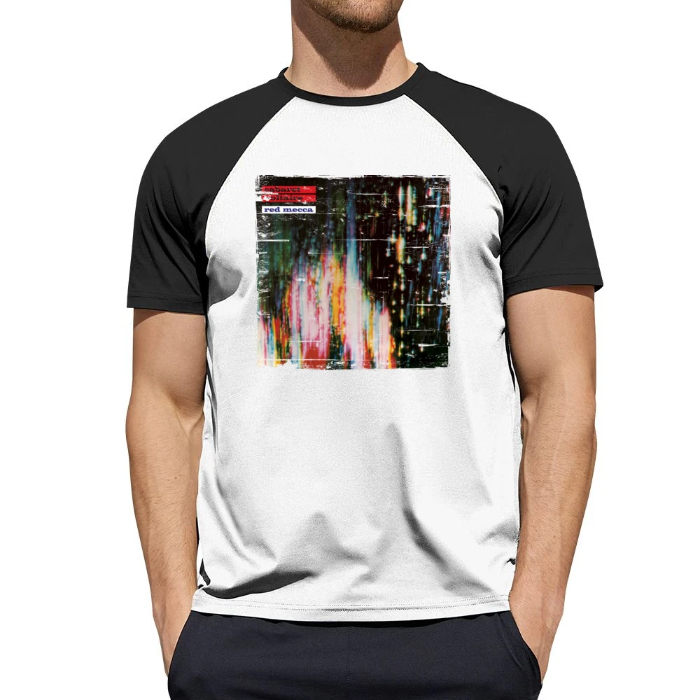 Cabaret Voltaire Red Mecca Album Cover Distressed Image Men Short Sleeve T-Shirt