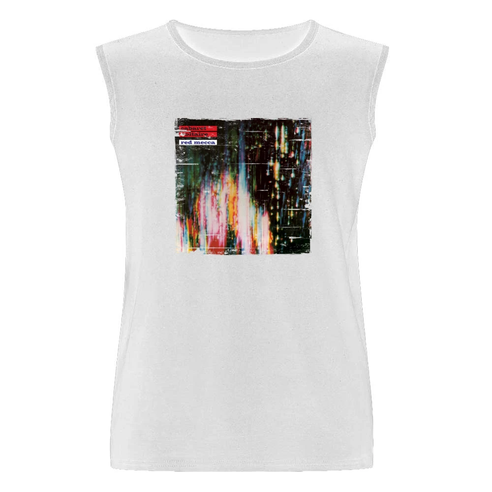Cabaret Voltaire Red Mecca Album Cover Distressed Image Men Sleeveless T-Shirt