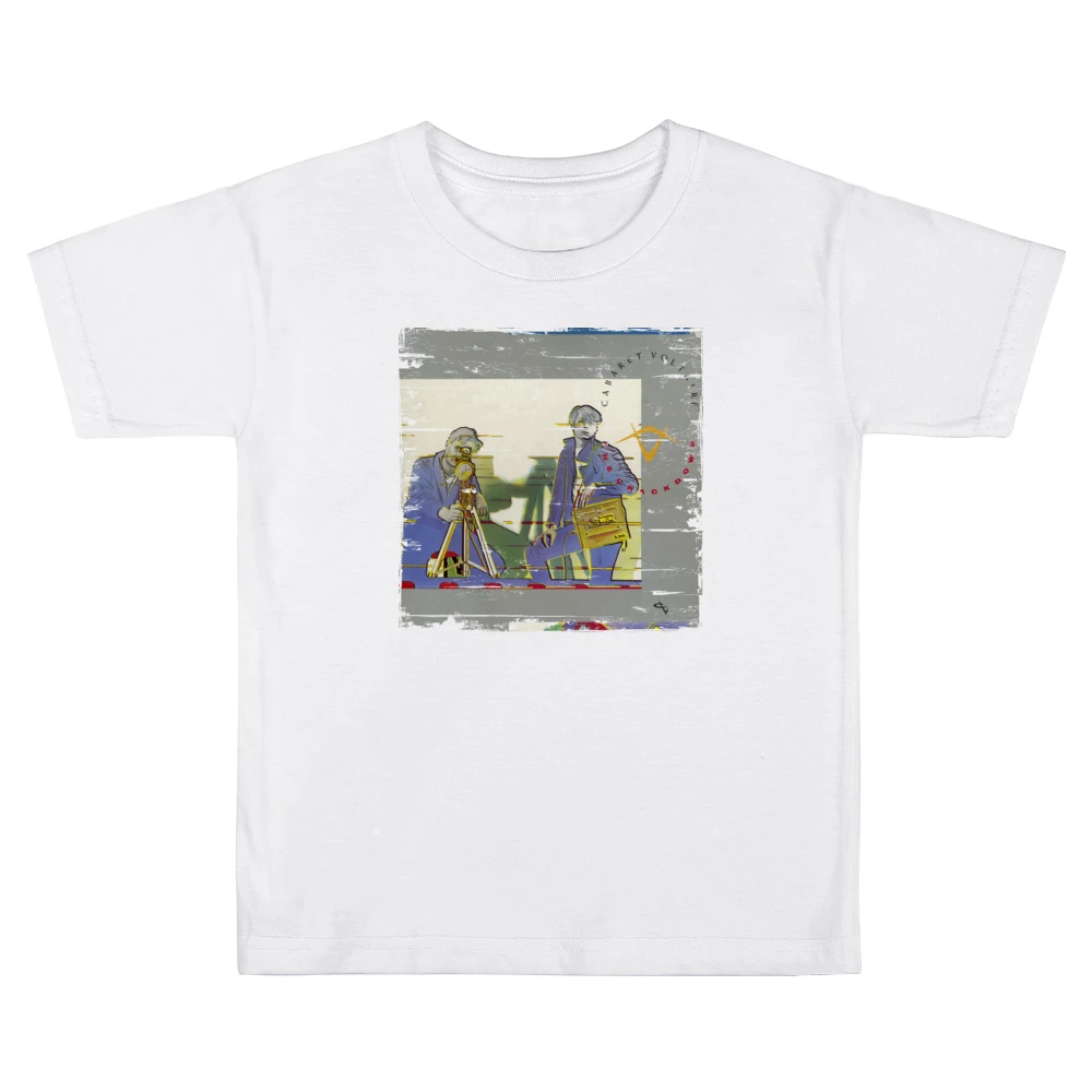 Cabaret Voltaire The Crackdown Album Cover Distressed Image Kids Boys Girls T-Shirt