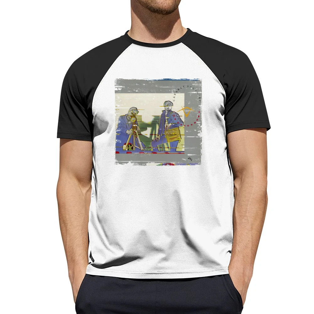 Cabaret Voltaire The Crackdown Album Cover Distressed Image Men Short Sleeve T-Shirt