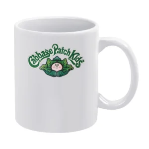 Cabbage Patch Kids Fun Cool Vintage Style Distressed Graphic Retro Toy White Mug