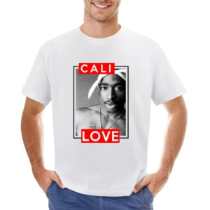 Cali Love Famous California Rap Hip Hip Urban Music Legend Graphic T S Asian Size Men T-Shirt