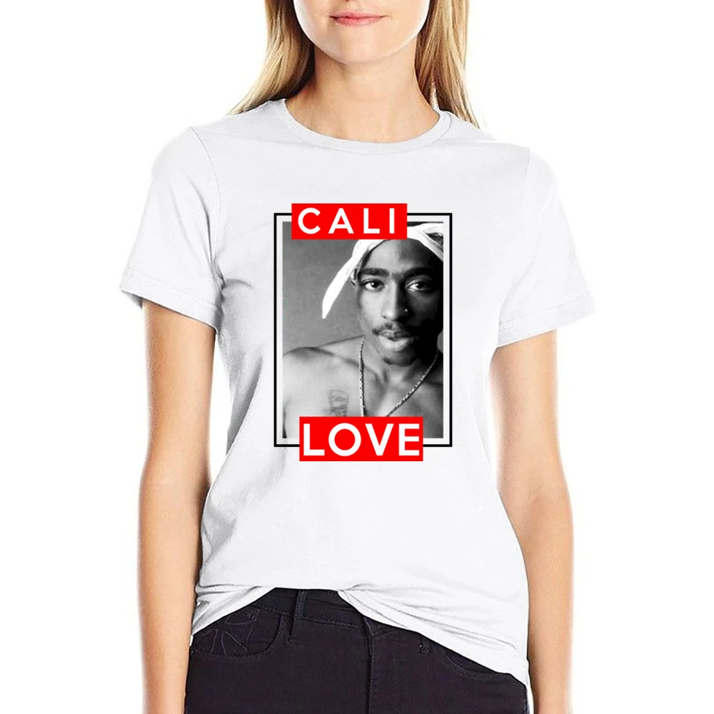 Cali Love Famous California Rap Hip Hip Urban Music Legend Graphic T S US Size Women Ladies T-shirt