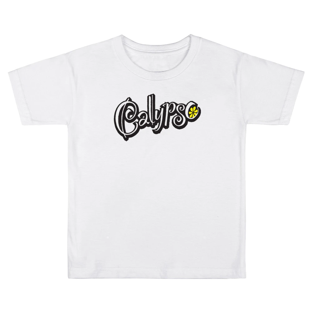 Calypso Lemonade Tropical Soft Drink Logo Kids Boys Girls T-Shirt