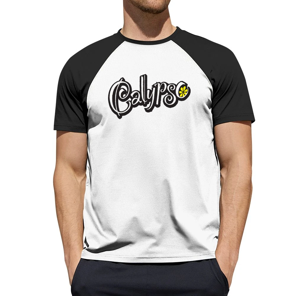 Calypso Lemonade Tropical Soft Drink Logo Men Short Sleeve T-Shirt