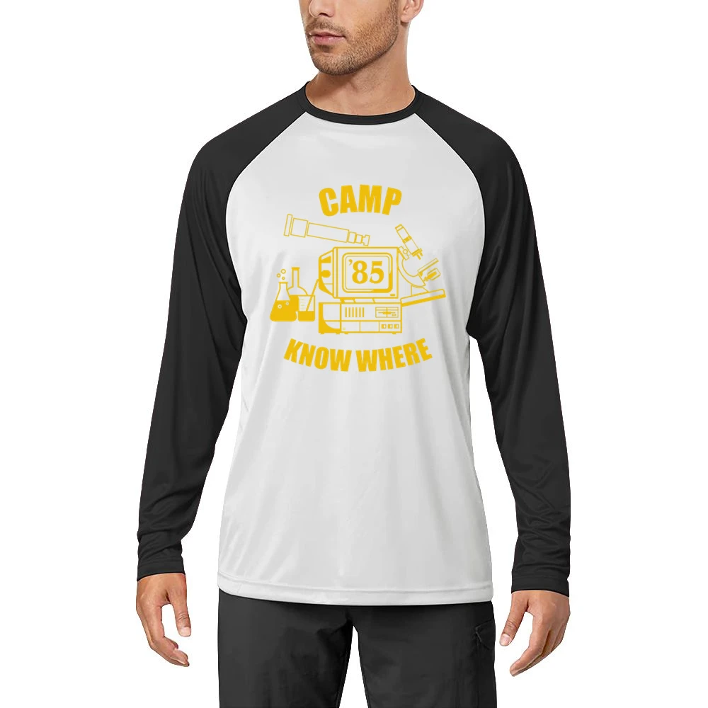 Camp Know Where Dusty Stranger Things Costume Men Long Sleeve T-Shirt
