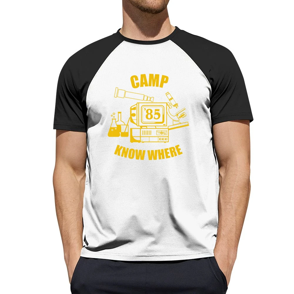 Camp Know Where Dusty Stranger Things Costume Men Short Sleeve T-Shirt