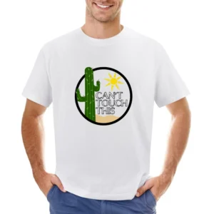 Cant Touch This Funny Cactus Graphic TShirt Asian Size Men T-Shirt