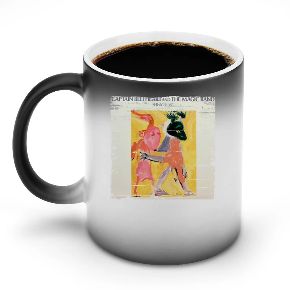 Captain Beefheart Shiny Beast Album Cover Distressed Image Discoloration Mug