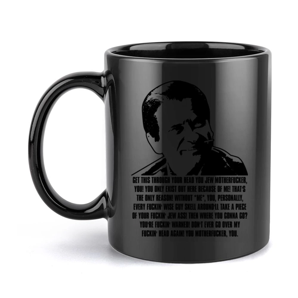 Casino Crime Movie Pesci Quote Black Mug
