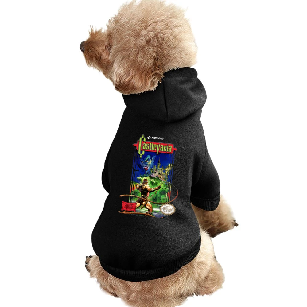 Castlevania Nes Nintendo Konami Old School Retro Video Game Fan Distre Pet Apparel Clothes
