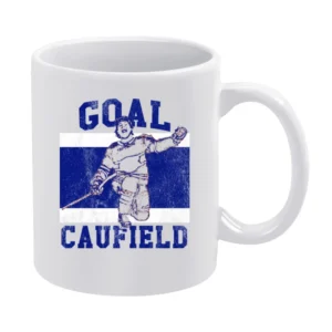 Caufield Goal Hockey Playoffs Habs Graphic White Mug