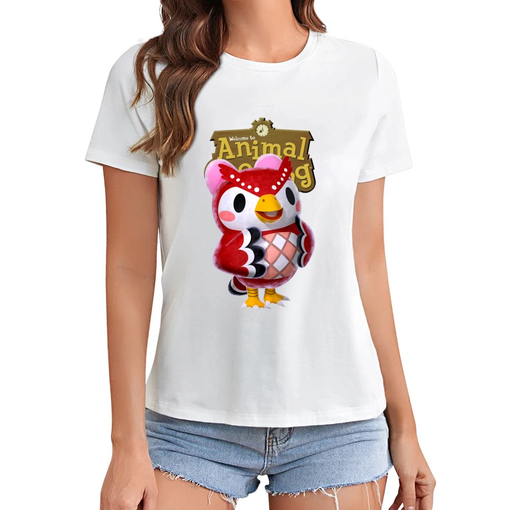 Celeste From Animal Crossing Nintendo Video Game Fan Asian Size Women Ladies T-shirt