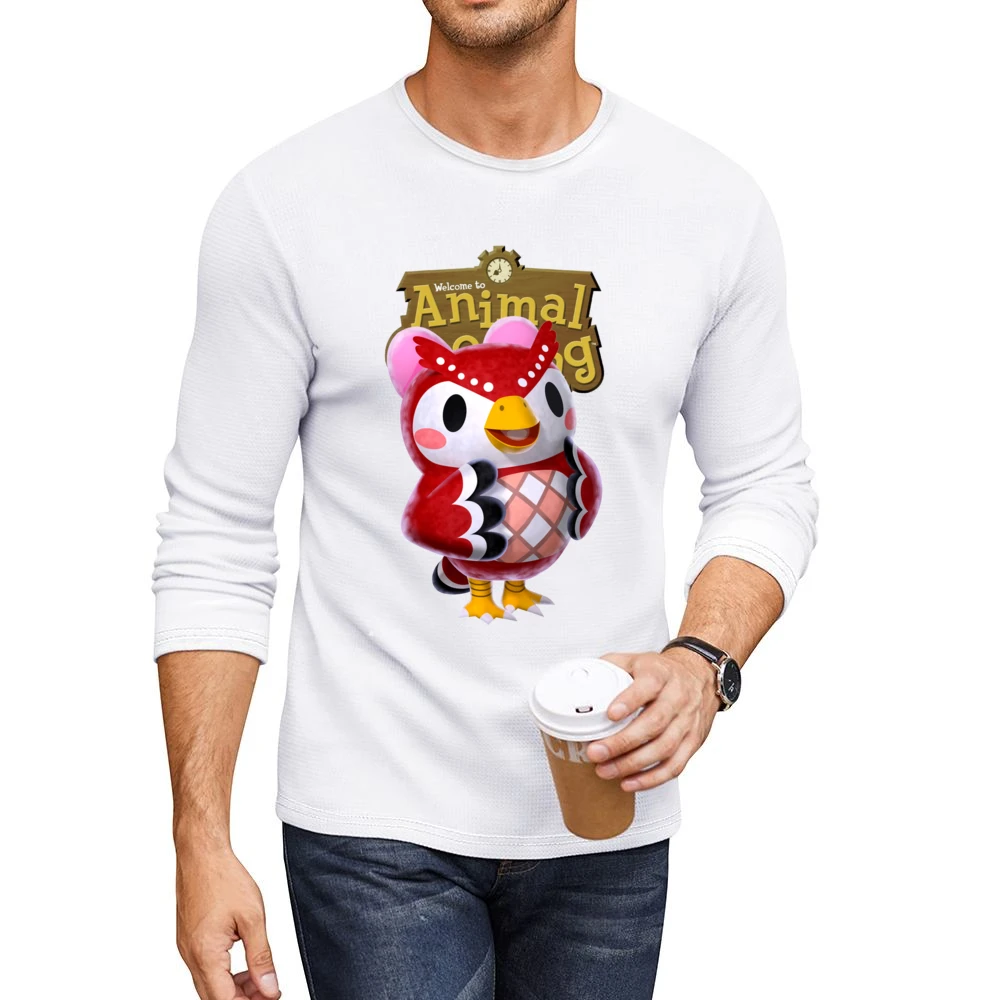 Celeste From Animal Crossing Nintendo Video Game Fan Men CrewNeck Long Sleeve T-Shirt