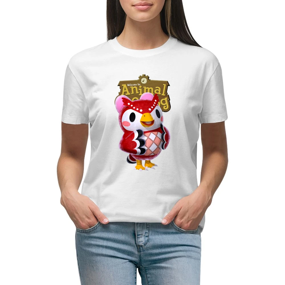 Celeste From Animal Crossing Nintendo Video Game Fan Premium Women Ladies T-shirt