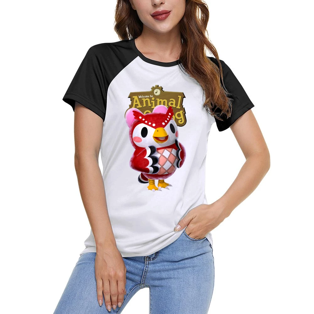 Celeste From Animal Crossing Nintendo Video Game Fan Women Ladies Short Sleeve T-Shirt
