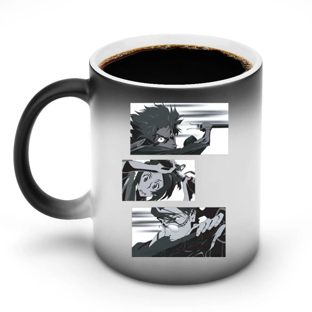 Champloo in action Mugen Fuu and Jin Samurai mix anime manga Discoloration Mug