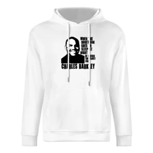 Charles Barkley Boogeyman Basketball Legend European Size Men Hoodie