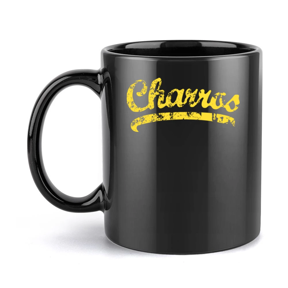 Charros Eastbound And Down Black Mug